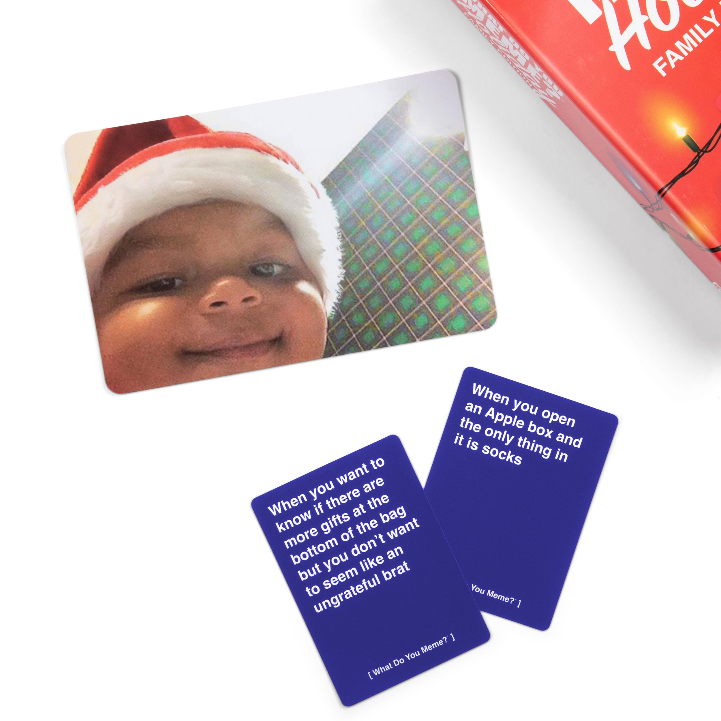 Foto 3 pulgar | Juego De Fiesta De Navidad ¿qué Memes? Familia Navideña - Venta Internacional.