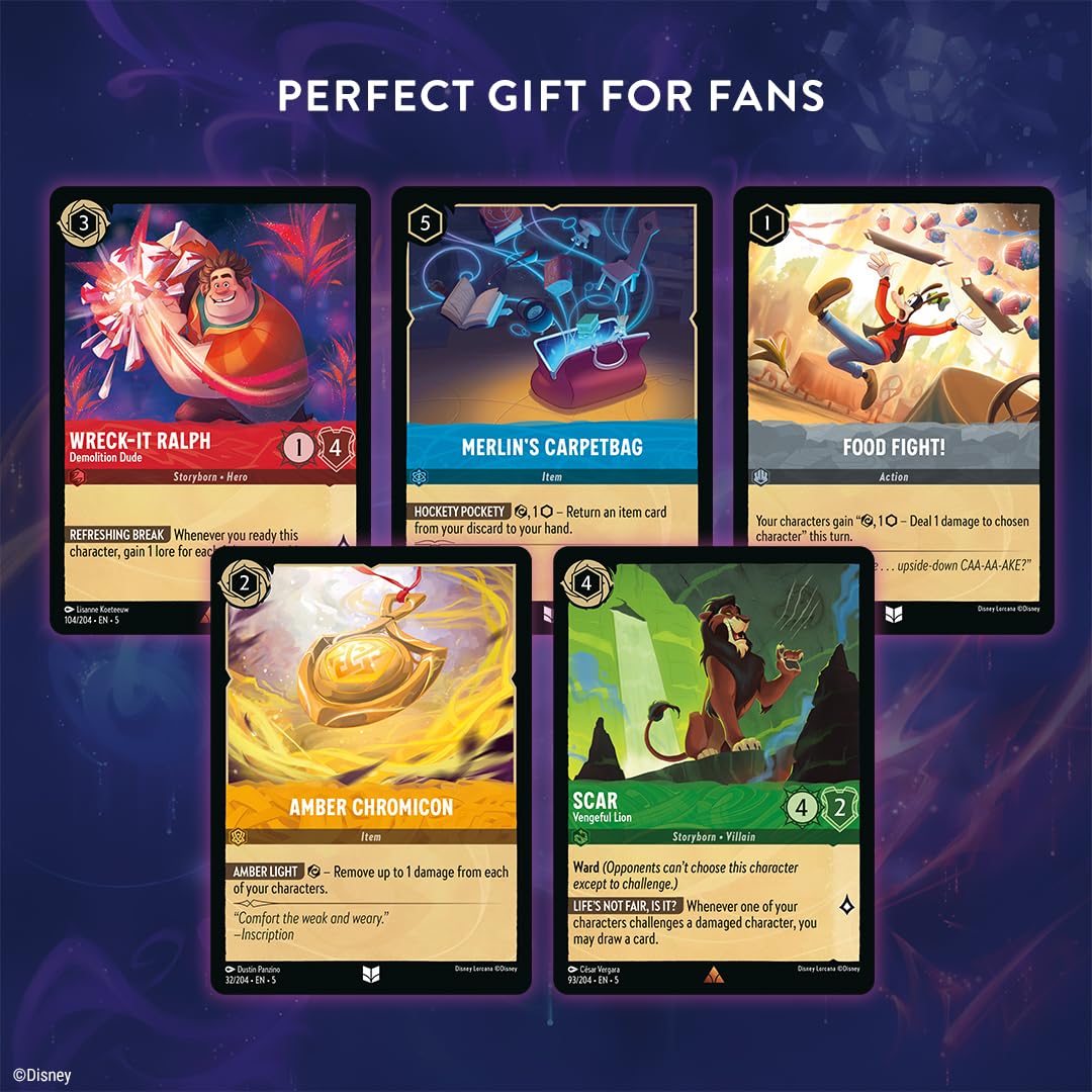 Foto 5 pulgar | Booster Pack Display Ravensburger Disney Lorcana Tcg - Venta Internacional.