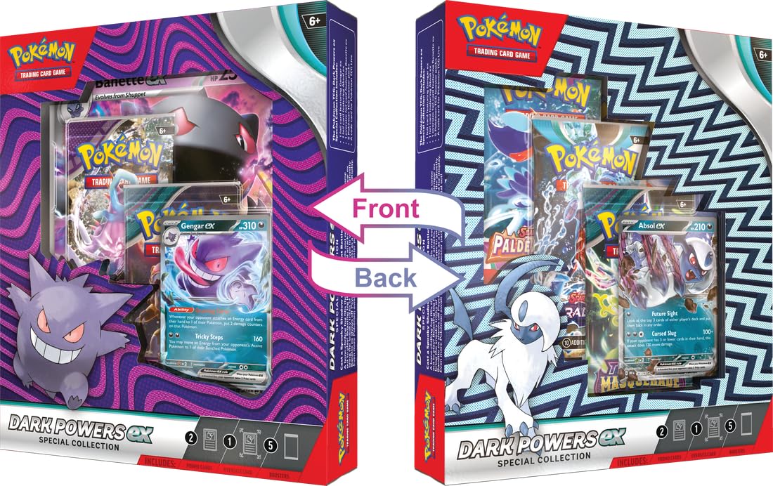 Foto 2 pulgar | Juego De Cartas Coleccionables Pokémon Dark Powers Ex Special Collection - Venta Internacional.