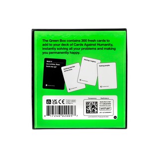 Foto 4 | Cartas De Expansión Cards Against Humanity Green Box 300 Cartas - Venta Internacional.