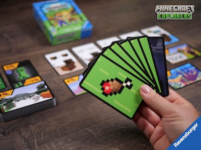 Foto 5 | Juego De Cartas Ravensburger Minecraft Explorers 21580 Age 8+ - Venta Internacional.
