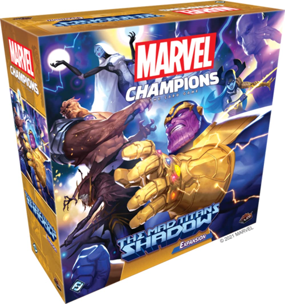 Foto 2 pulgar | Expansión Del Juego Fantasy Flight Marvel Champions Mad Titan - Venta Internacional.