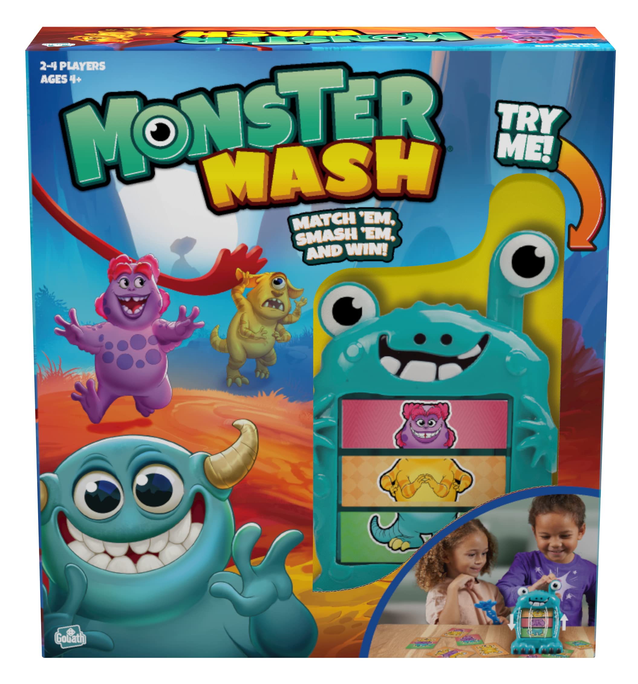 Foto 2 pulgar | Juego De Cartas Goliath Monster Mash Para 2-4 Jugadores A Partir De 4 Años - Venta Internacional.