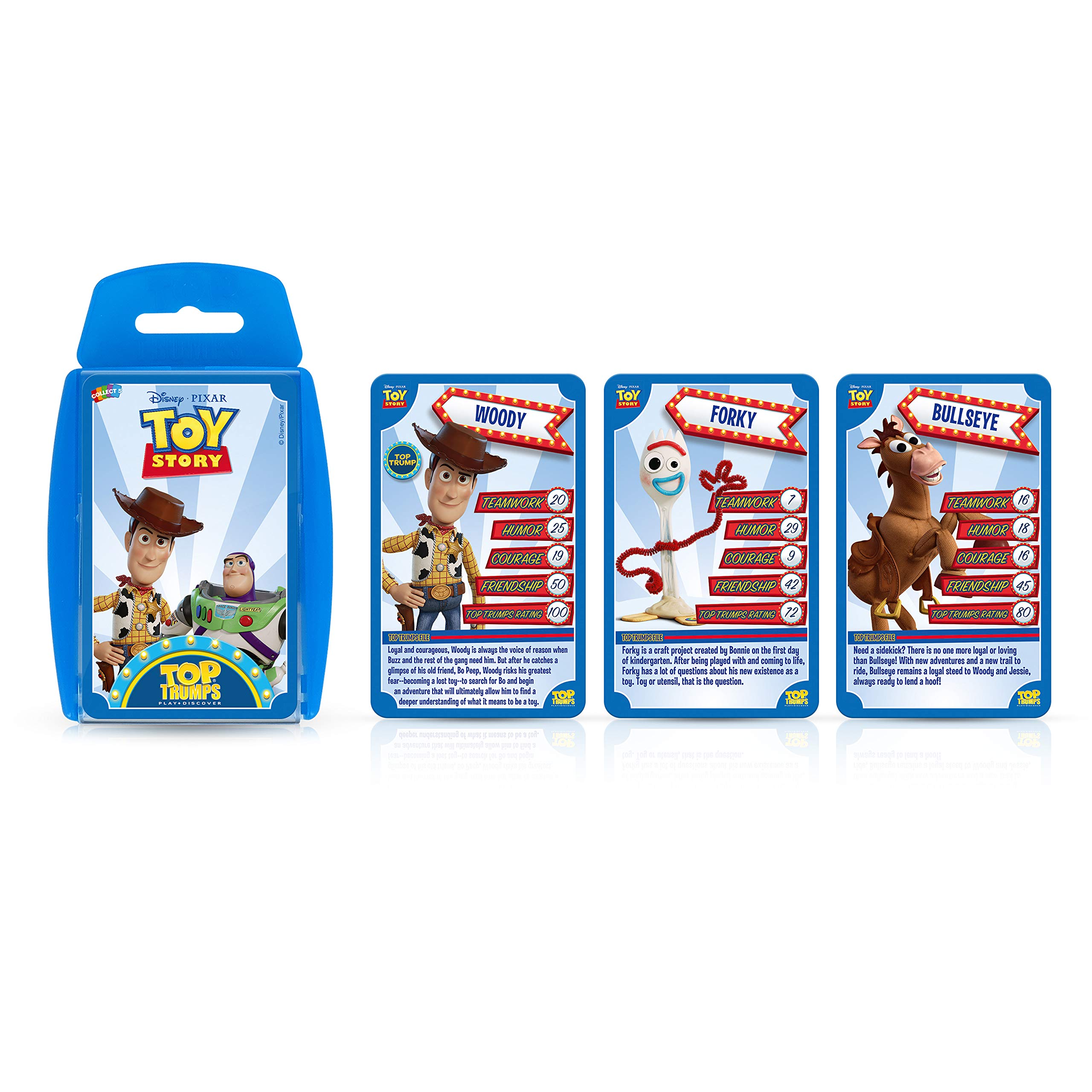 Juego De Cartas Top Trumps Disney Pixar Toy Story Para Niños Mayores De 6 Años - Venta Internacional. $495