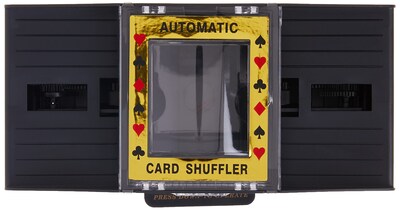Foto 3 | Card Shuffler Trademark Poker Baraja 2 Barajas Con Pilas - Venta Internacional.