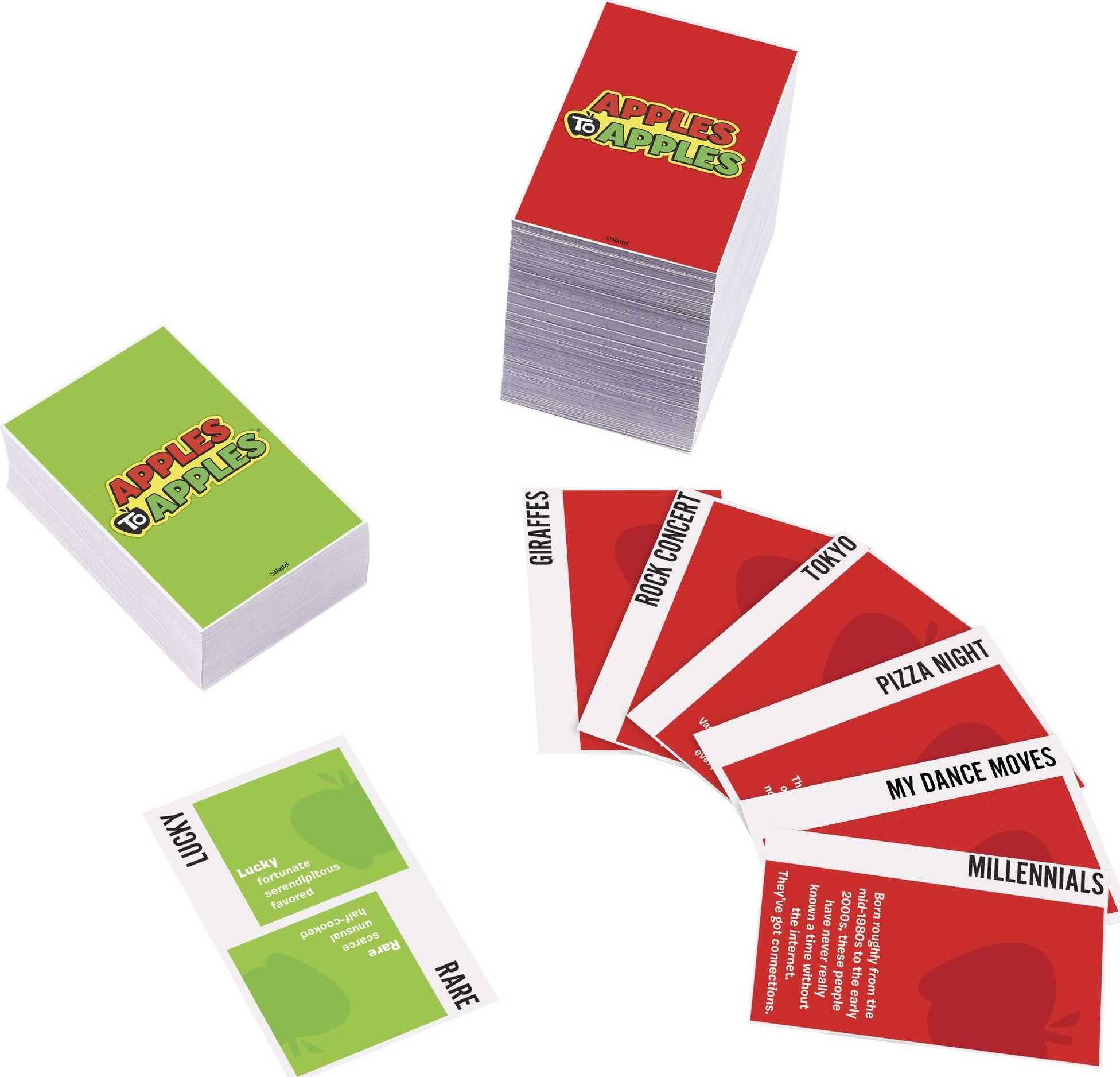 Foto 7 pulgar | Juego de Cartas Mattel Games Apples To Apples con más de 500 Cartas - Venta Internacional