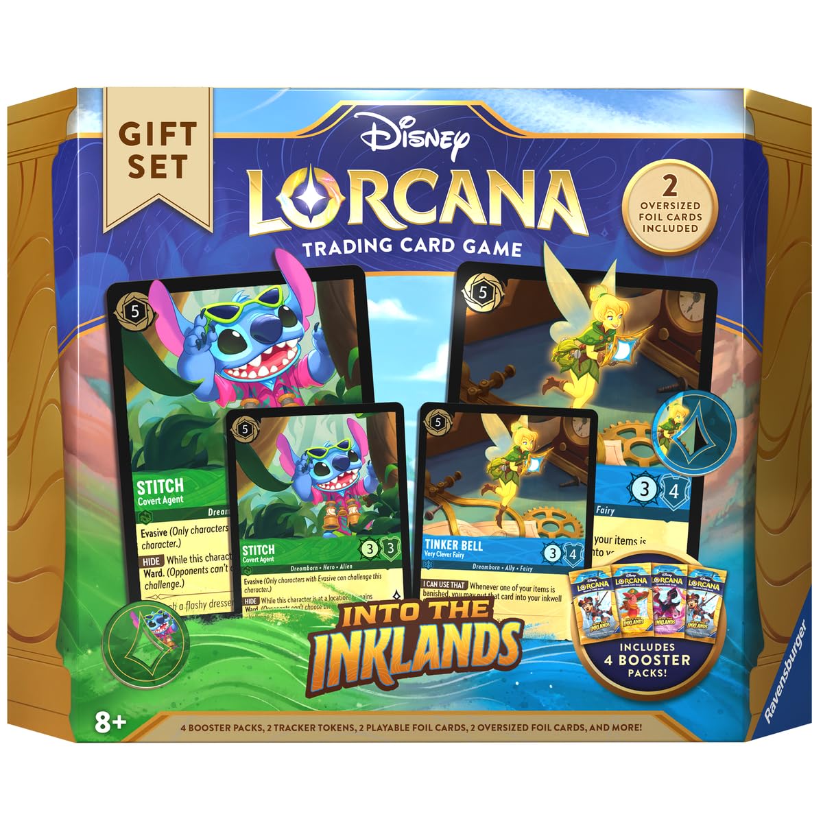 Foto 2 | Juego De Cartas Ravensburger Disney Lorcana Tcg Into The Inklands - Venta Internacional.