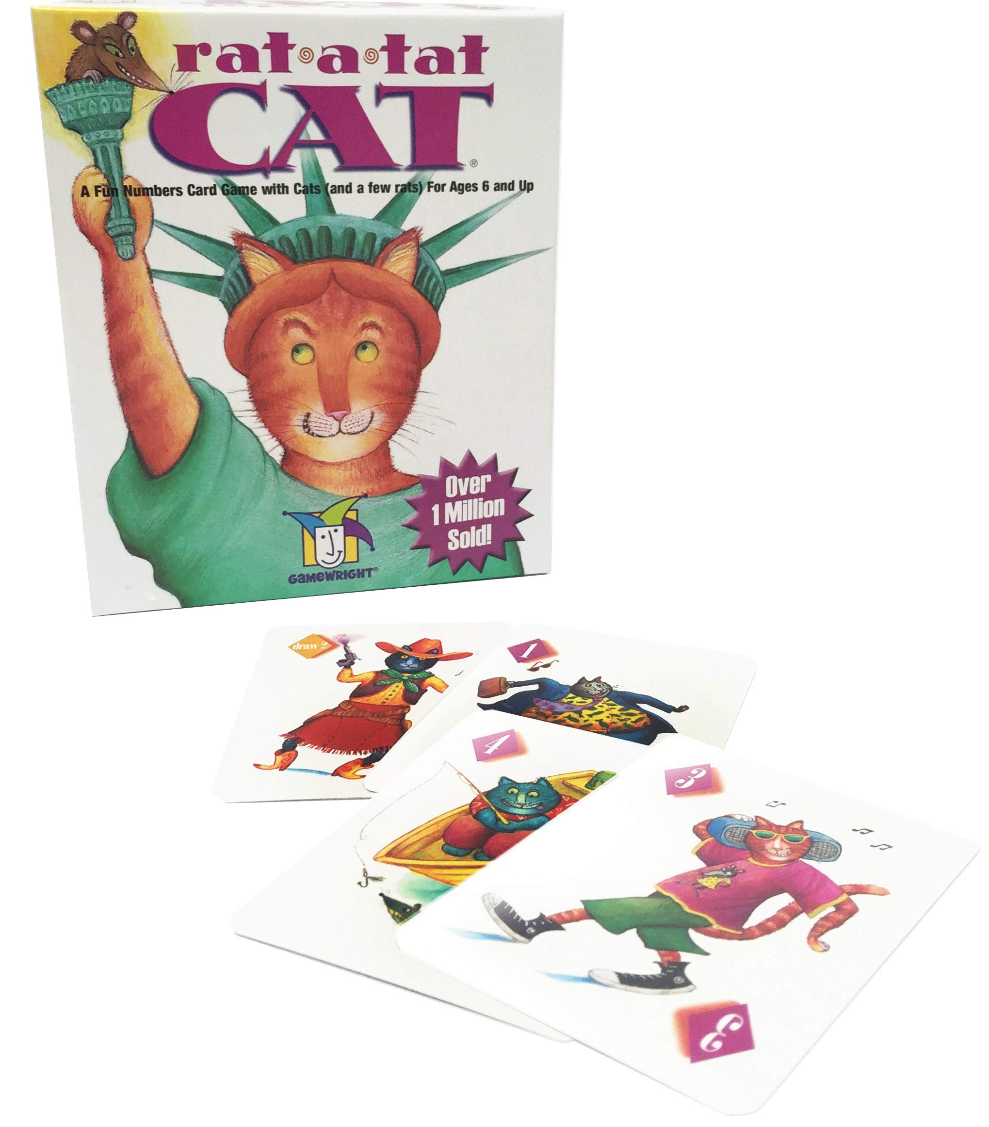 Foto 2 pulgar | Juego de Cartas Gamewright Rat A Tat Cat - Venta Internacional