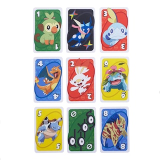 Foto 3 | Juego de Cartas Mattel Games Uno Pokémon 7+ Años - Venta Internacional
