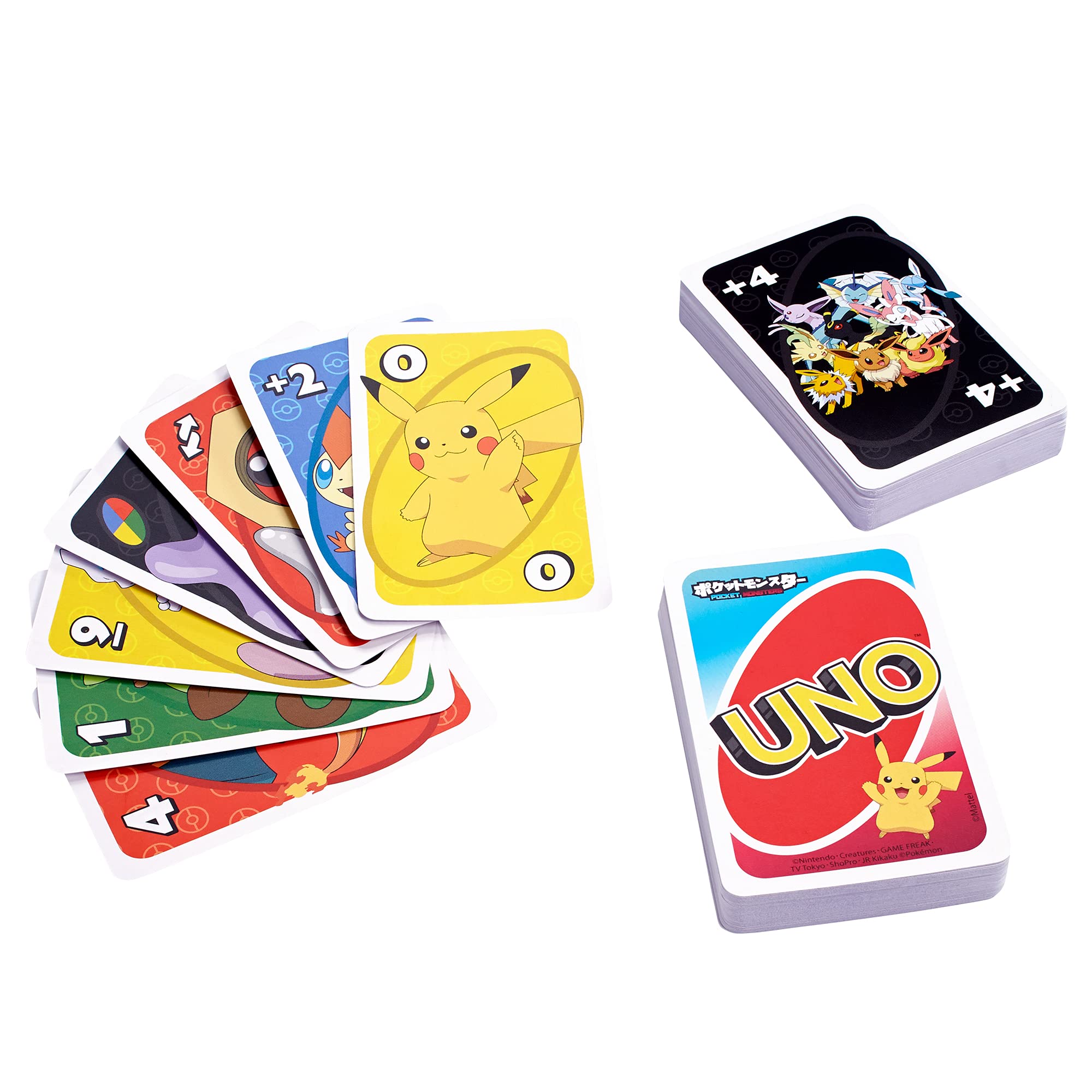 Foto 4 | Juego de Cartas Mattel Games Uno Pokémon 7+ Años - Venta Internacional