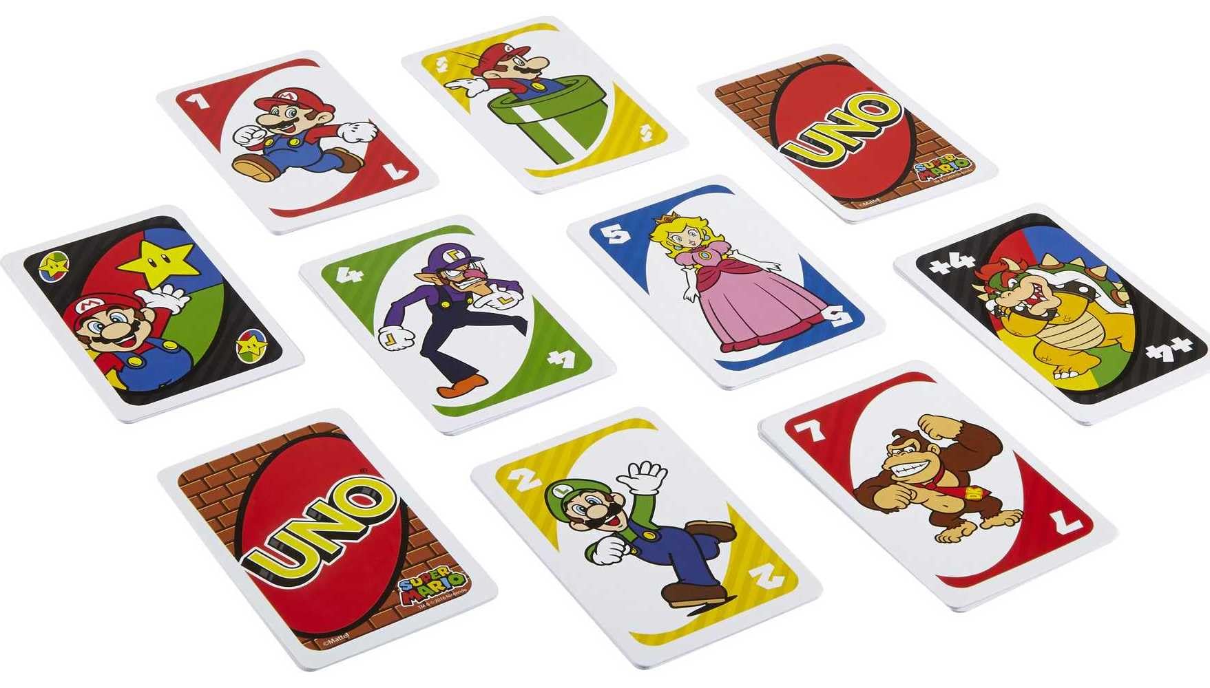 Foto 7 pulgar | Juego de Cartas Mattel Games Uno Super Mario con Lata Coleccionable - Venta Internacional