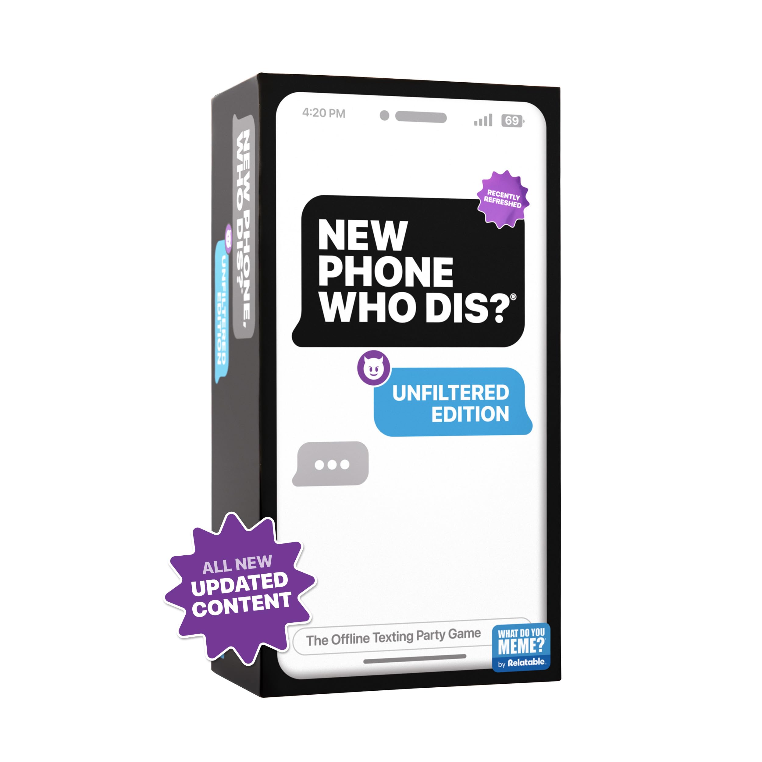 Foto 2 pulgar | Juego De Fiesta ¿qué Memes? Nuevo Teléfono, ¿quién Es? Para Adultos - Venta Internacional.