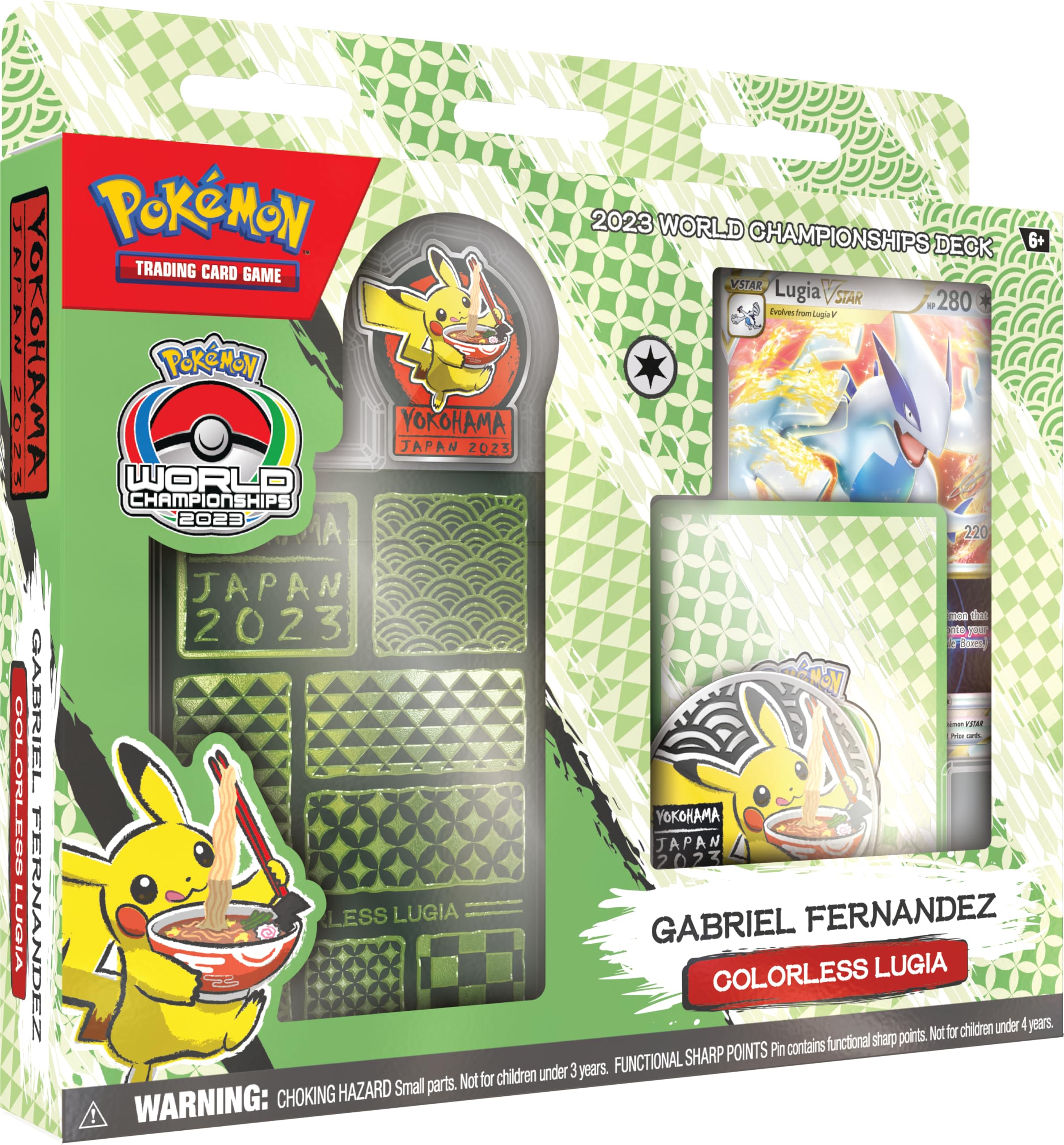 Foto 2 pulgar | Juego De Cartas Coleccionables: Campeonato Mundial Pokémon 2023 - Venta Internacional.