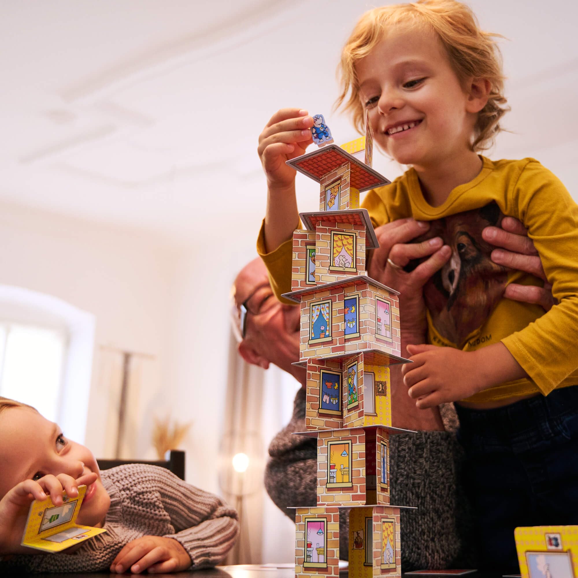 Foto 3 pulgar | Juego De Cartas Haba Rhino Hero Stacking Adventure Kids 5+ Years - Venta Internacional.