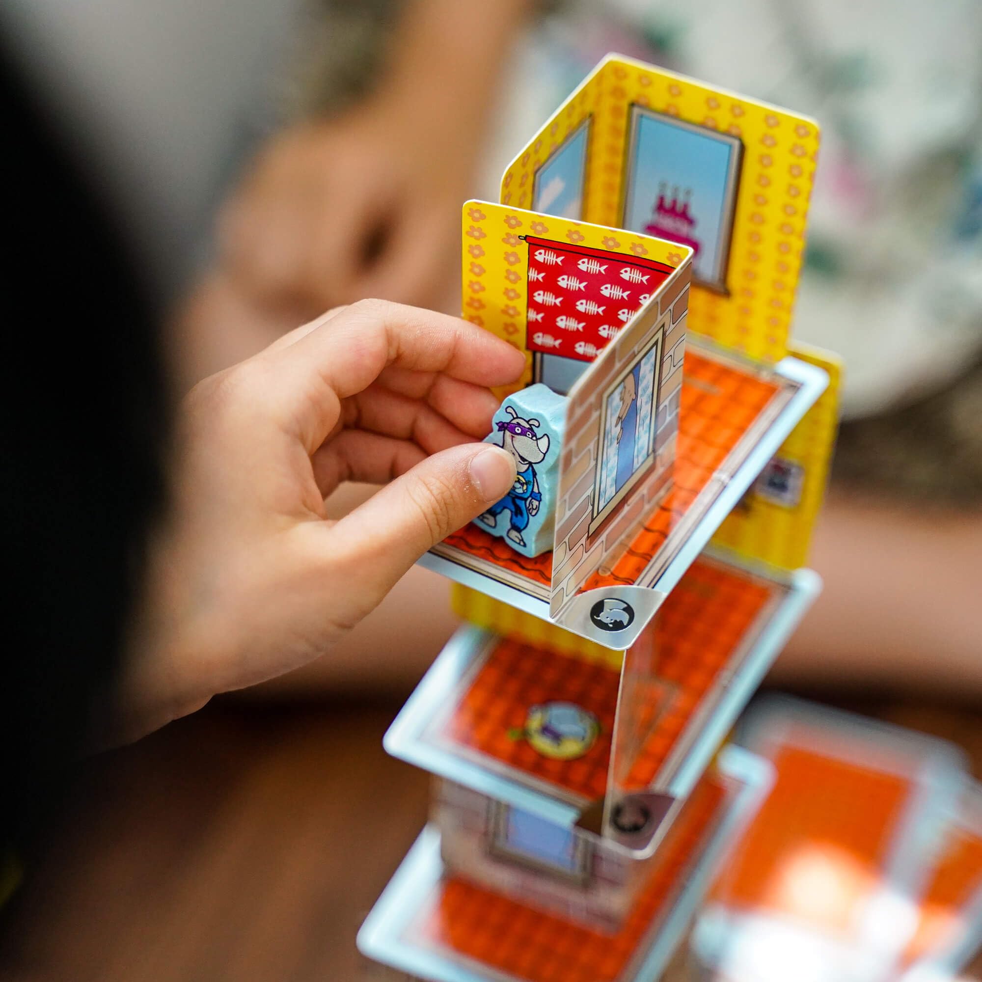 Foto 6 pulgar | Juego De Cartas Haba Rhino Hero Stacking Adventure Kids 5+ Years - Venta Internacional.