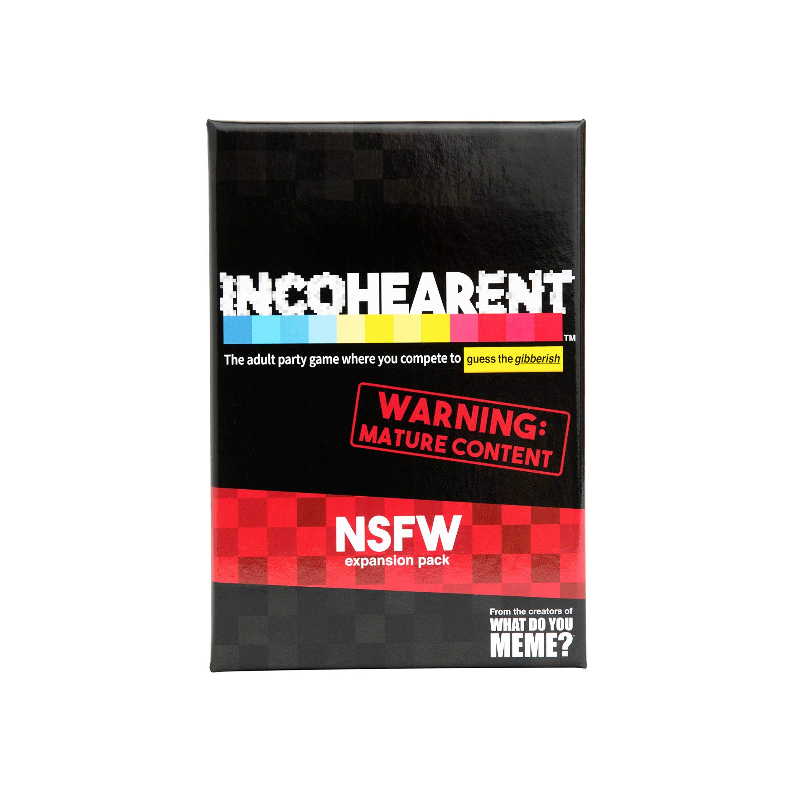 Foto 2 | Juego De Cartas ¿qué Memes? Paquete De Expansión Incohearent Nsfw - Venta Internacional.