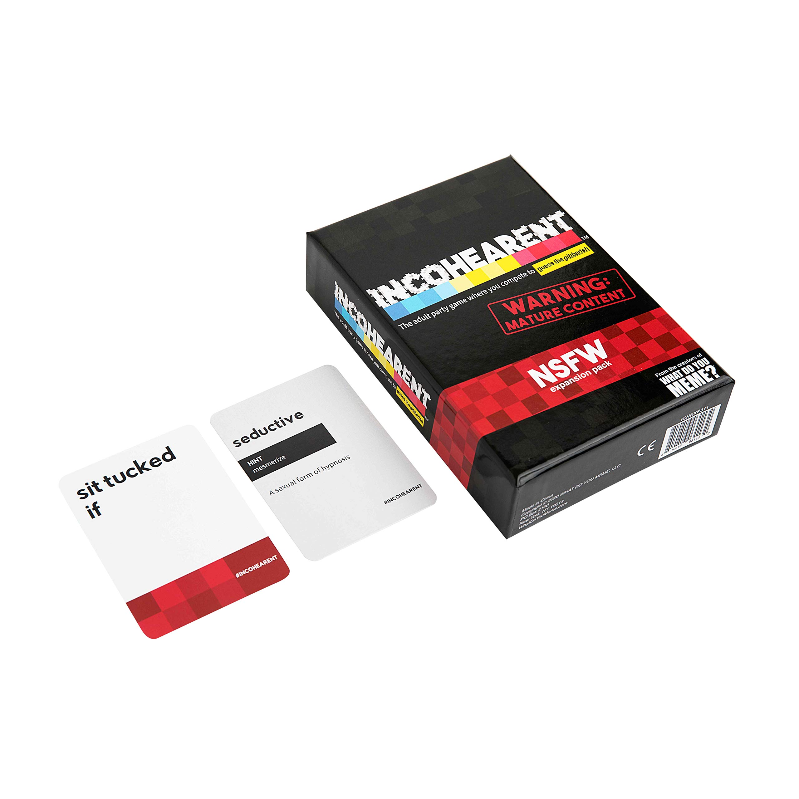 Foto 5 pulgar | Juego De Cartas ¿qué Memes? Paquete De Expansión Incohearent Nsfw - Venta Internacional.