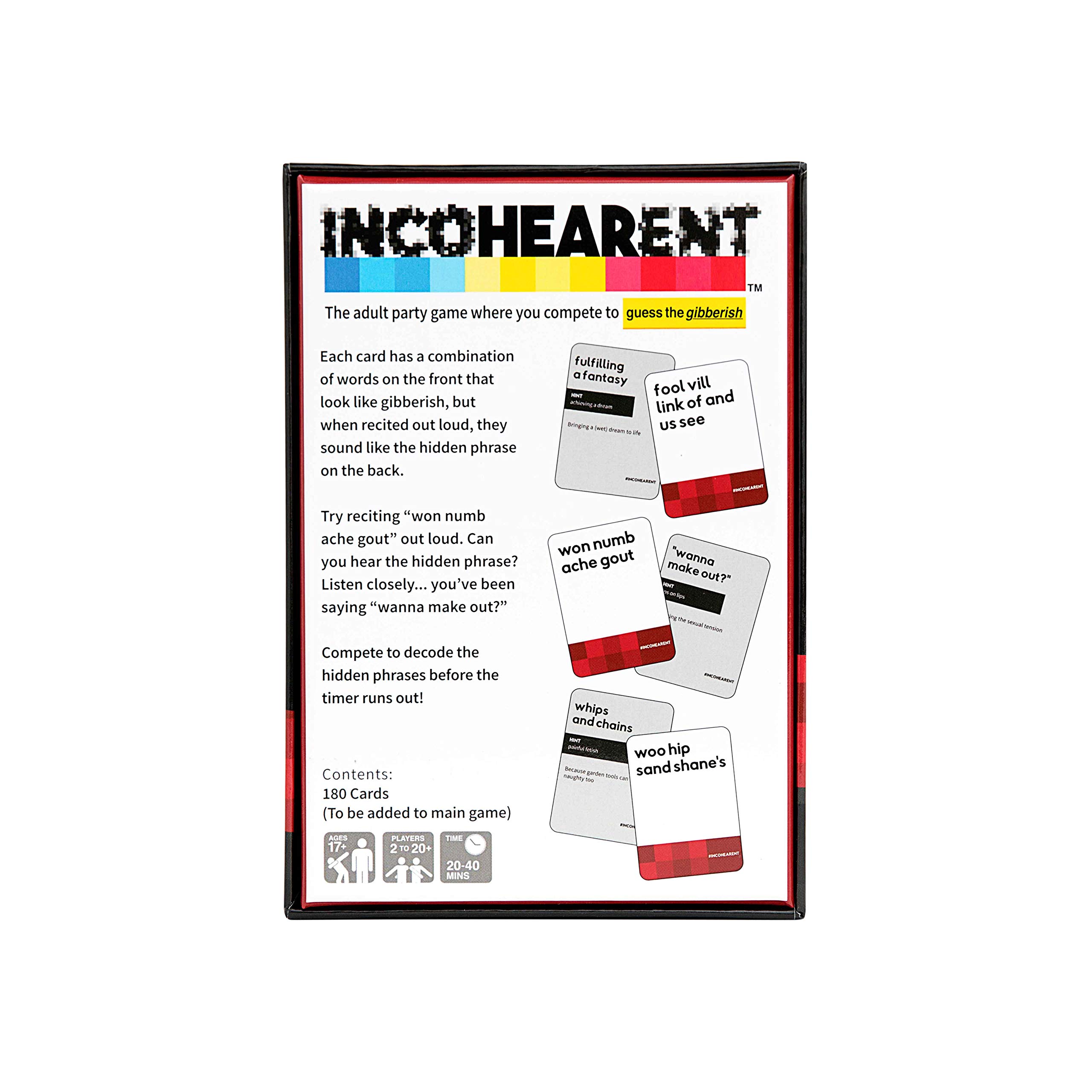 Foto 5 | Juego De Cartas ¿qué Memes? Paquete De Expansión Incohearent Nsfw - Venta Internacional.