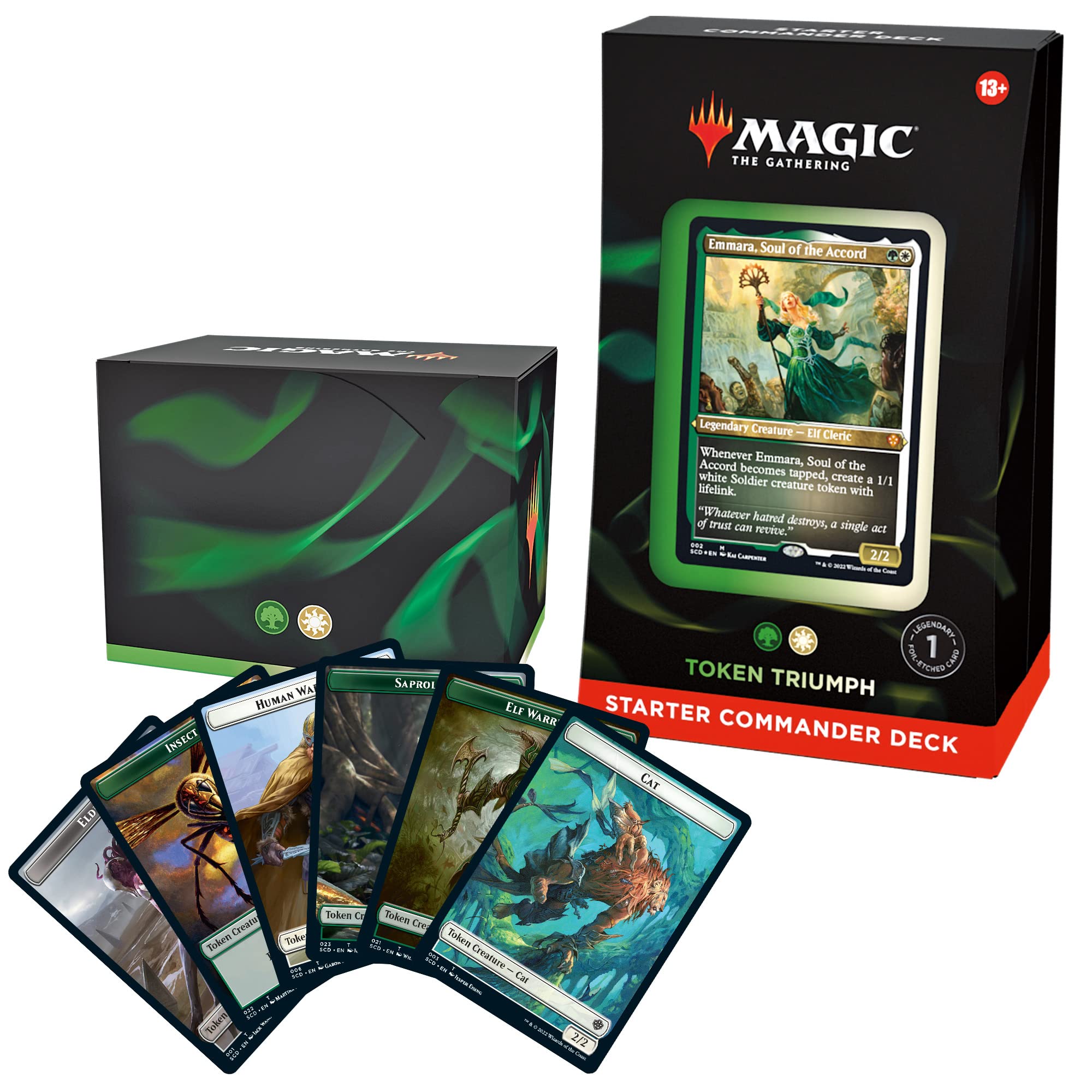 Starter Commander Deck Magic The Gathering Token Triumph - Venta Internacional.