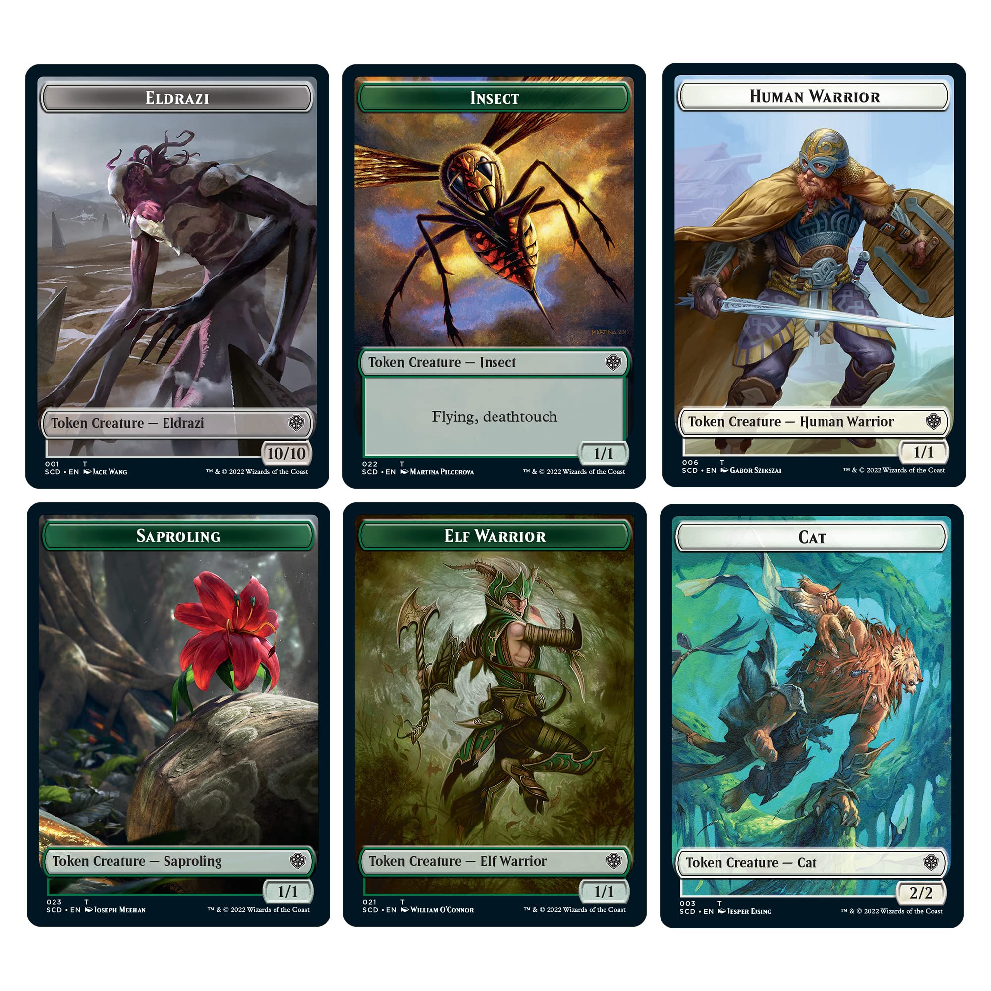 Foto 2 | Starter Commander Deck Magic The Gathering Token Triumph - Venta Internacional.
