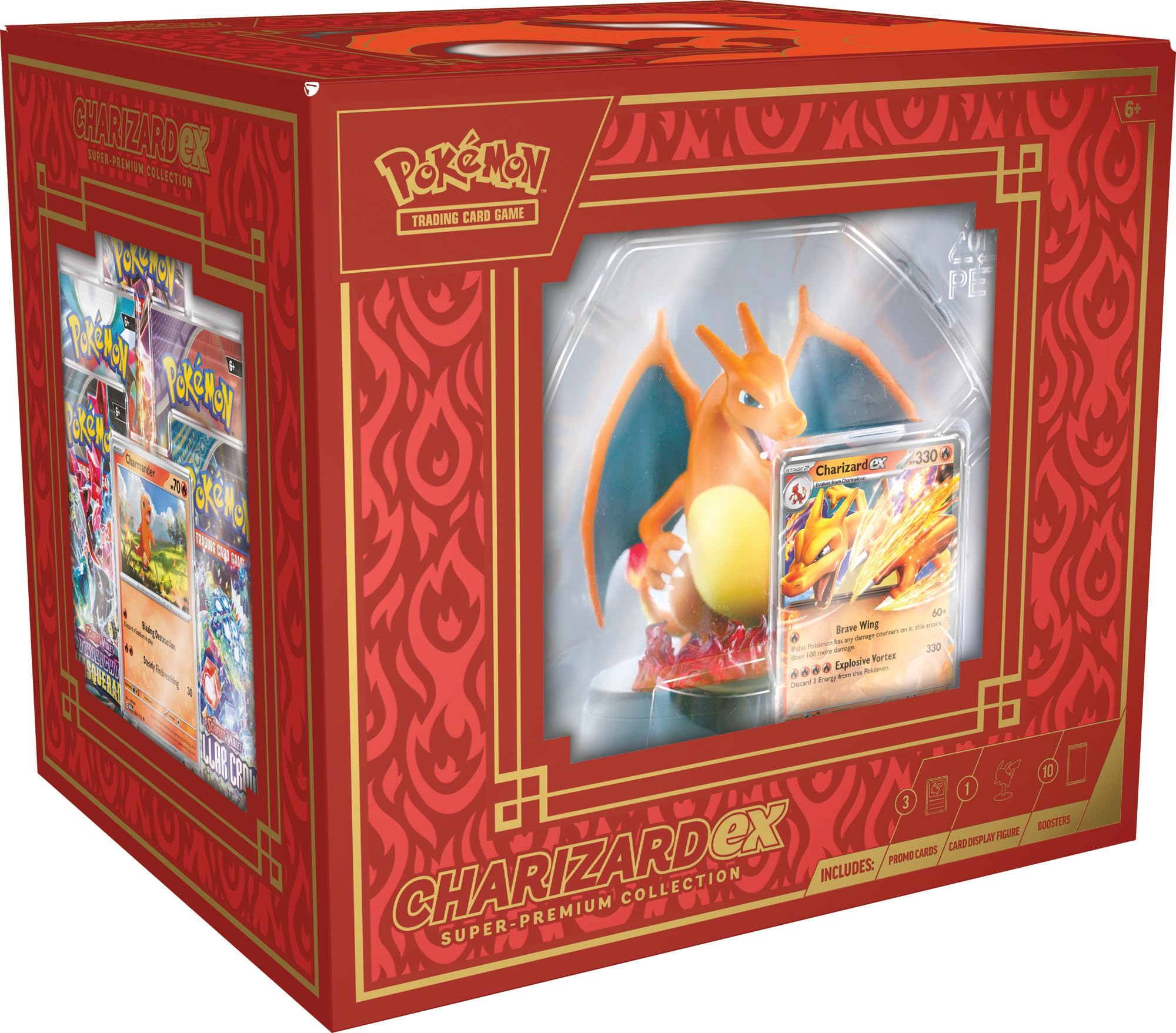 Foto 2 pulgar | Juego de Cartas Coleccionables Pokémon Charizard Ex Super Premium Collection - Venta Internacional