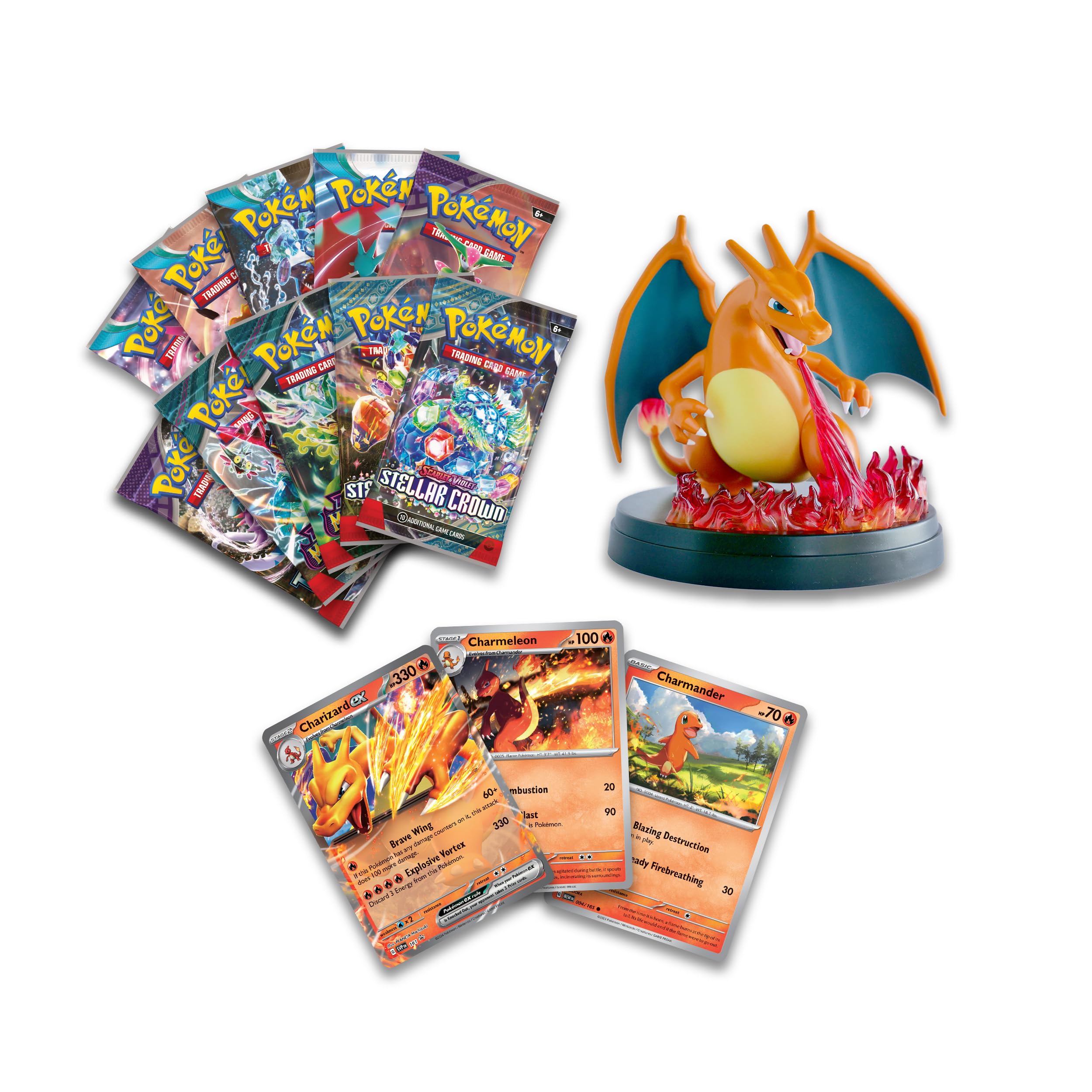 Foto 4 pulgar | Juego de Cartas Coleccionables Pokémon Charizard Ex Super Premium Collection - Venta Internacional