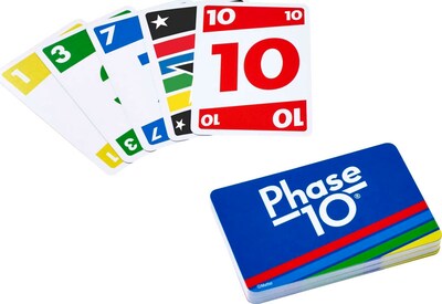 Foto 6 | Paquete De Juegos De Cartas Mattel Uno Phase 10 Y Pic Flip De Más De 7 Años - Venta Internacional.