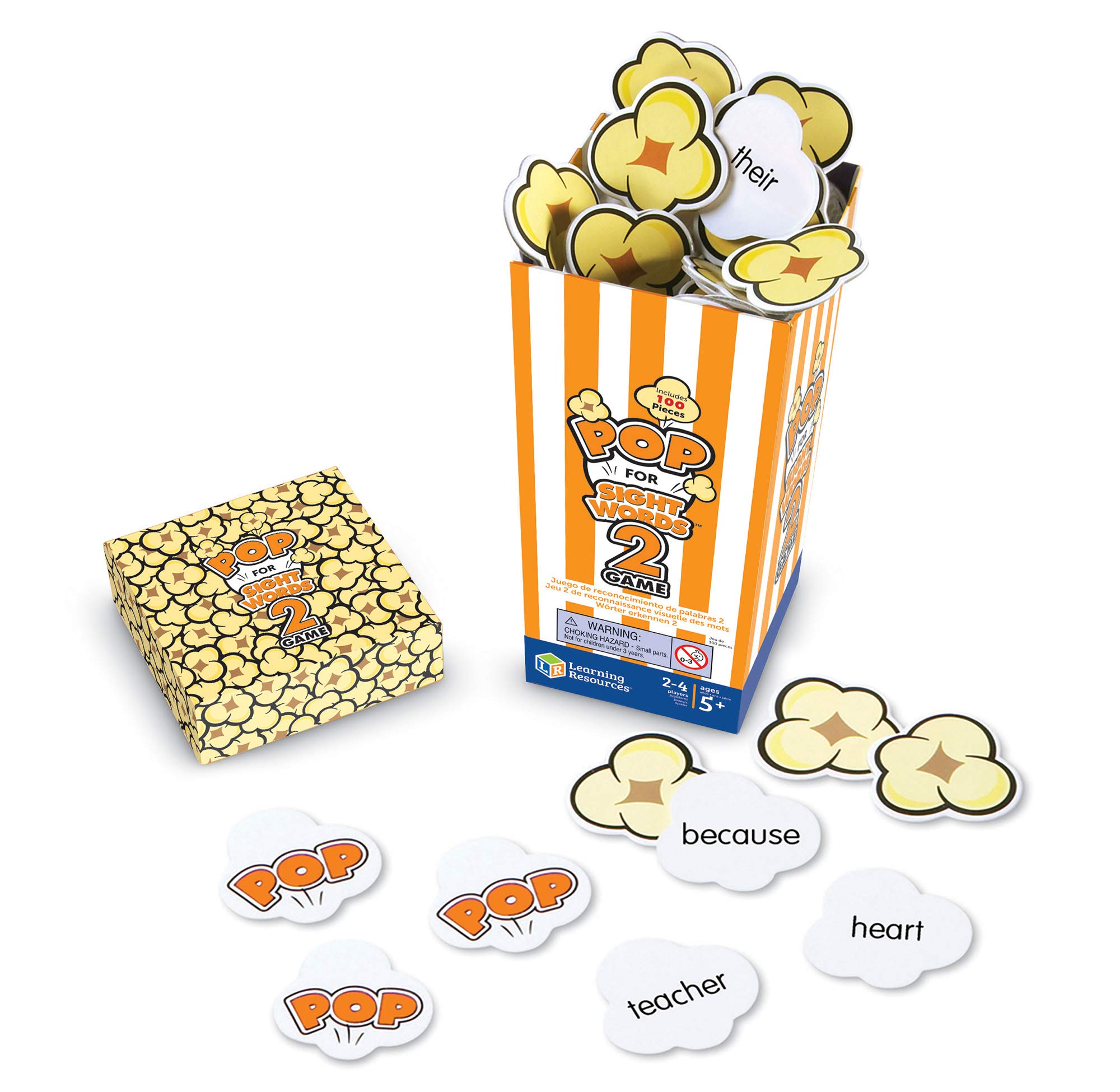 Foto 2 | Paquete Pop For Sight Words De Recursos De Aprendizaje De Juegos Para Más De 5 Años - Venta Internacional.