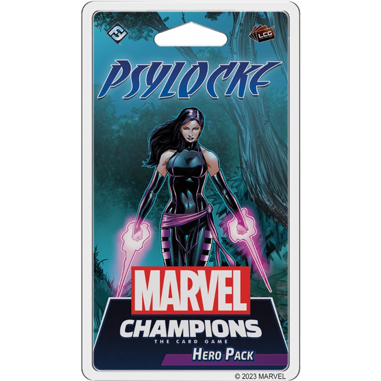 Foto 2 pulgar | Juego De Cartas Fantasy Flight Marvel Champions Psylocke Hero Pack - Venta Internacional.