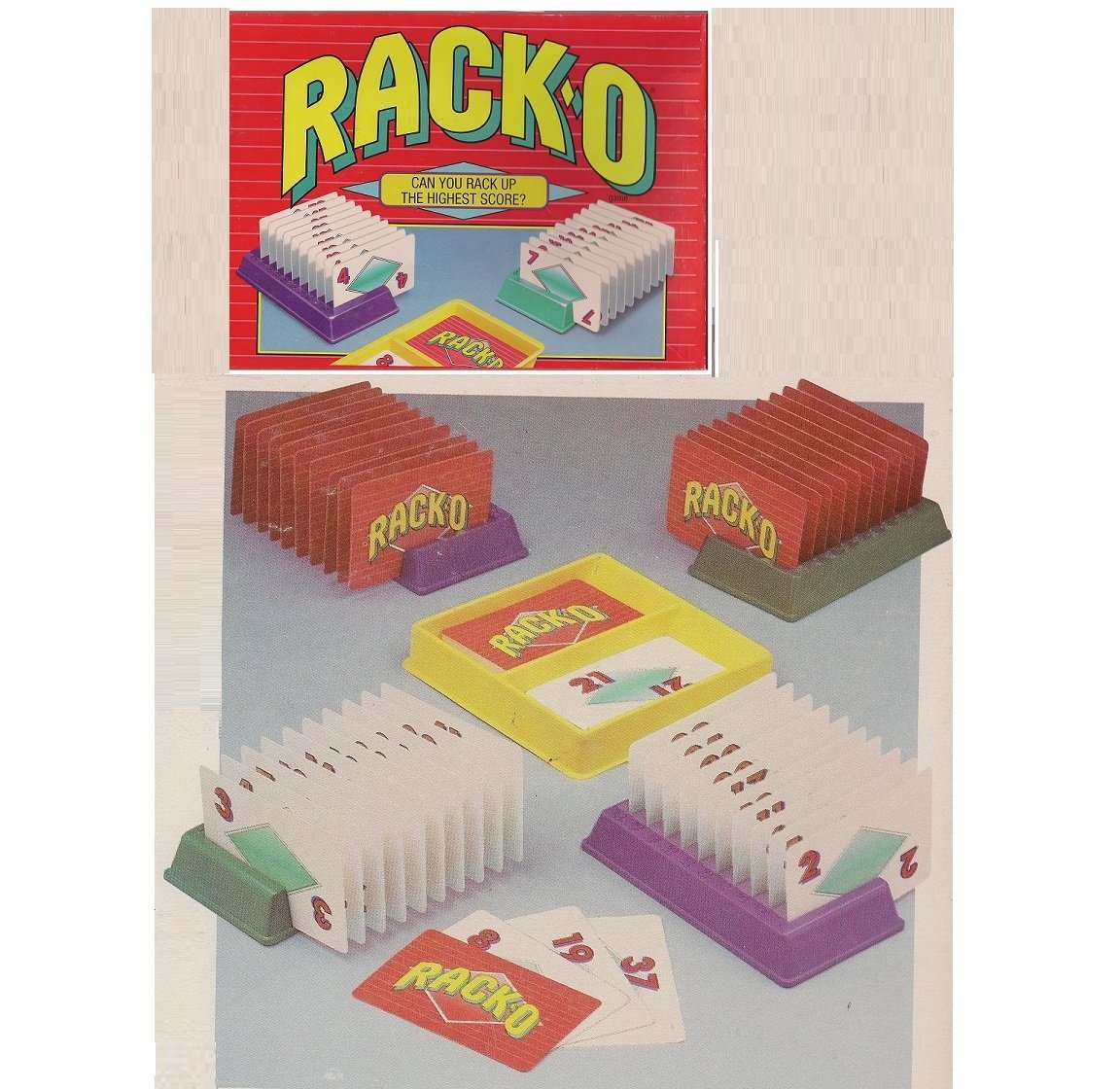Foto 2 pulgar | Juego De Cartas Hasbro Gaming Racko 50th Anniversary Edition - Venta Internacional.