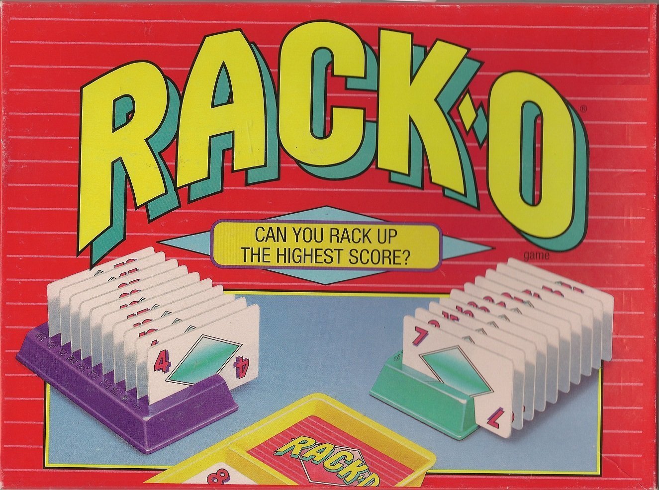 Foto 4 pulgar | Juego De Cartas Hasbro Gaming Racko 50th Anniversary Edition - Venta Internacional.