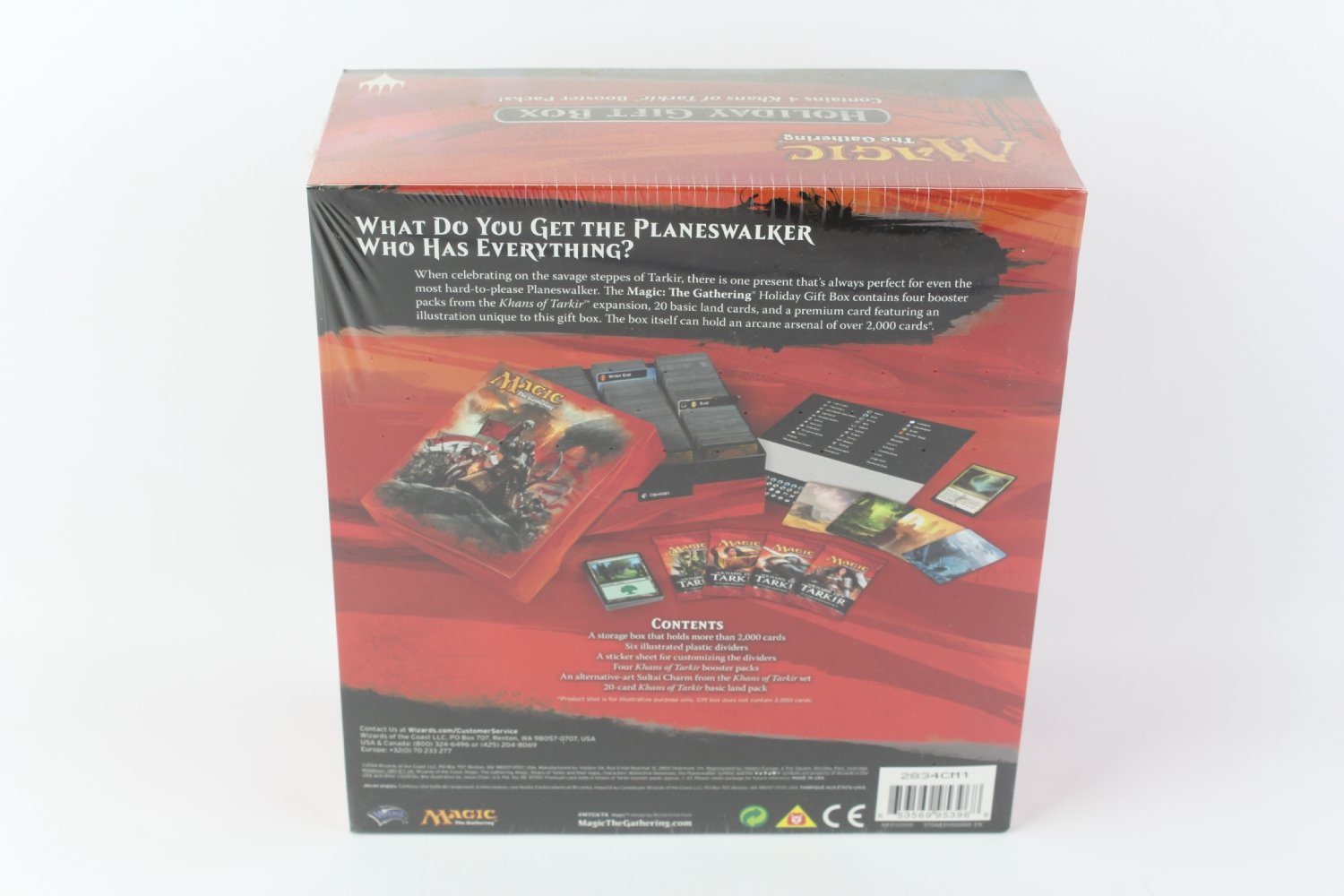 Foto 3 pulgar | Caja De Regalo Navideña Magic The Gathering Khans Of Tarkir Ktk - Venta Internacional.