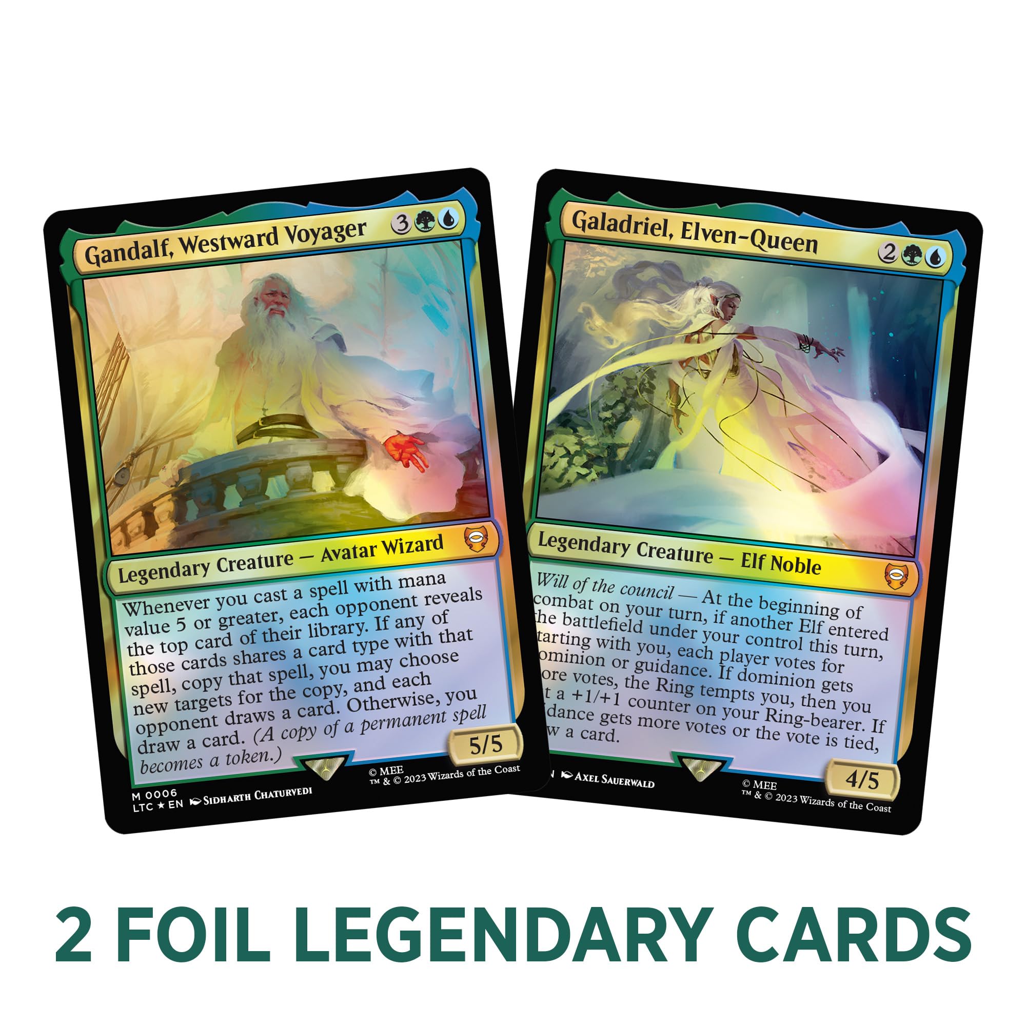 Foto 3 | Juego De Cartas Magic The Gathering The Lord Of The Rings Deck - Venta Internacional.