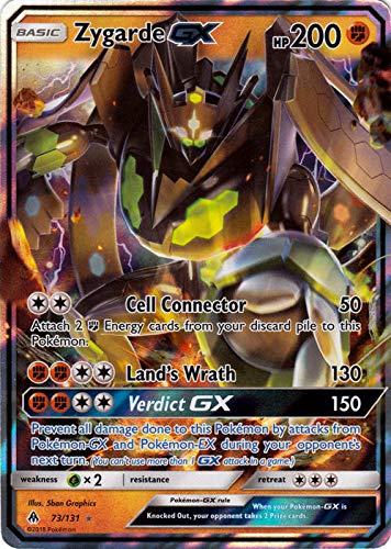 Foto 2 pulgar | Carta Coleccionable Pokémon Zygarde Gx 73/131 Ultra Rare - Venta Internacional.