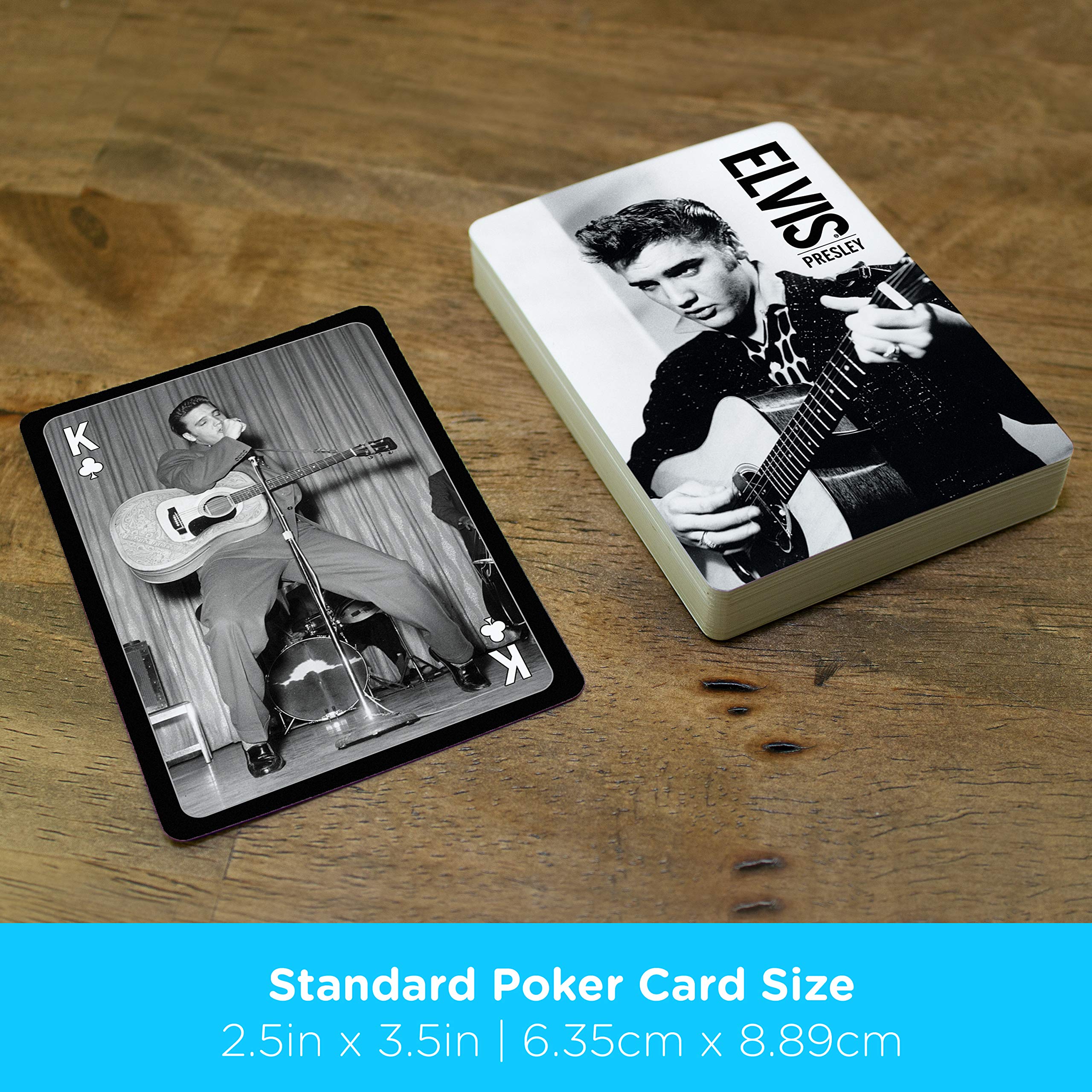 Foto 5 | Mazo De Póker Con Temática De Aquarius Elvis Presley - Venta Internacional.