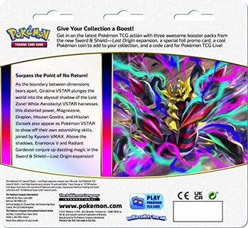 Foto 2 | Pokemon Tcg: Lost Origin Regigigas 3pk Blister - Venta Internacional.
