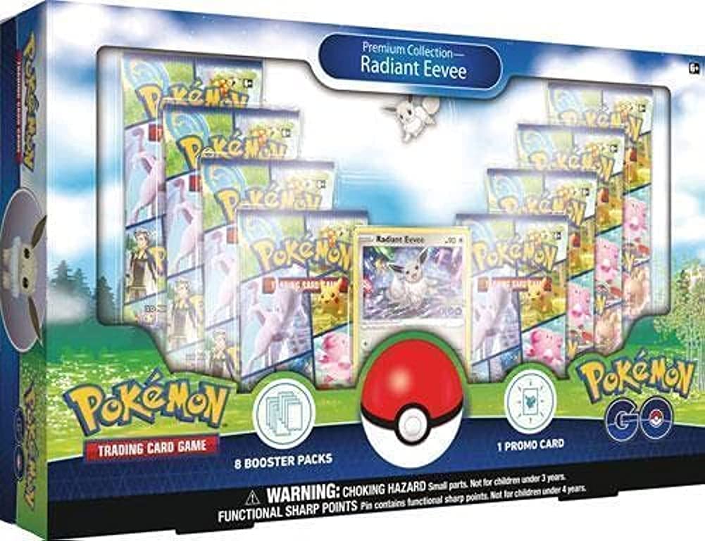 Juego de Cartas Coleccionables Pokémon Tcg Go Premium Radiant Eevee - Venta Internacional