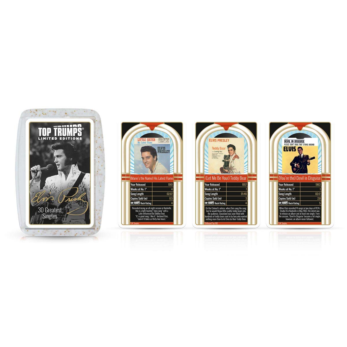 Foto 6 pulgar | Juego De Cartas Top Trimps Elvis Presley Edición Limitada De Más De 6 Años - Venta Internacional.