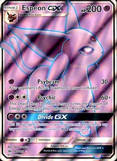 Foto 1 | Tarjeta Coleccionable Pokémon Espeon Gx 140/149 Full Art Ultra Rare - Venta Internacional.