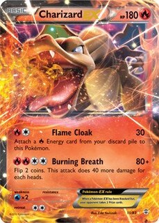 Foto 1 | Tarjeta Coleccionable Pokémon Charizard-ex (11/83) Generations - Venta Internacional.