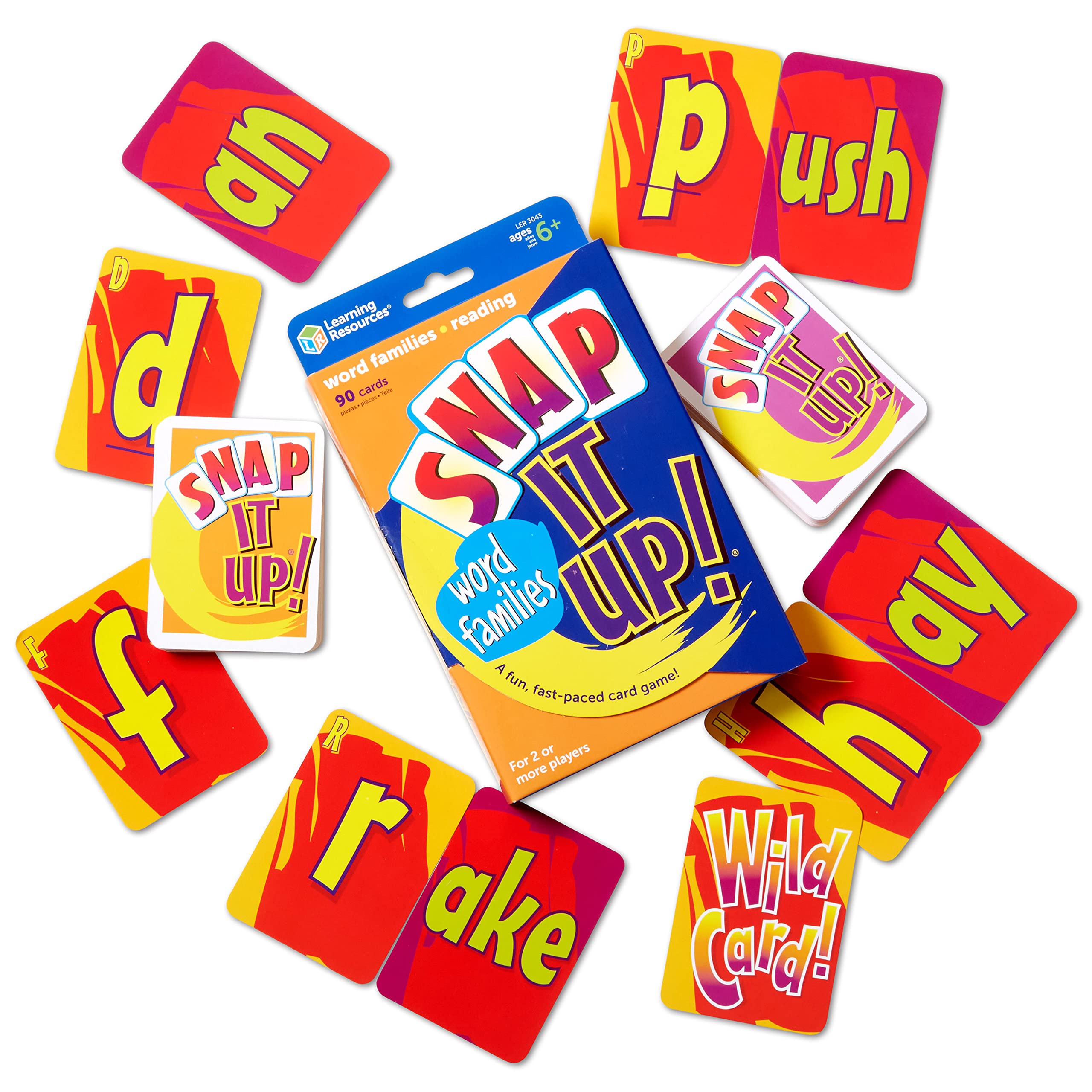 Recursos De Aprendizaje Sobre Juegos De Cartas ¡snap It Up! Fonética Y Lectura - Venta Internacional.