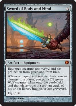Foto 2 pulgar | La Magia De Las Cartas: La Espada Acumulada Del Cuerpo Y La Mente: Las Cicatrices De Mirrodin - Venta Internacional.