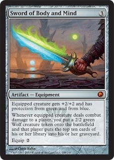 Foto 1 | La Magia De Las Cartas: La Espada Acumulada Del Cuerpo Y La Mente: Las Cicatrices De Mirrodin - Venta Internacional.