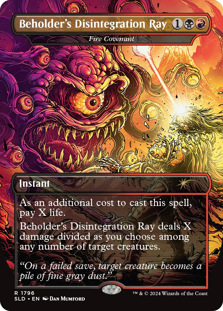 Foto 3 pulgar | Juego De Cartas Magic The Gathering Secret Lair D&d Death Beholder Ii - Venta Internacional.