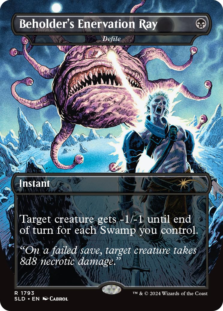 Foto 6 pulgar | Juego De Cartas Magic The Gathering Secret Lair D&d Death Beholder Ii - Venta Internacional.