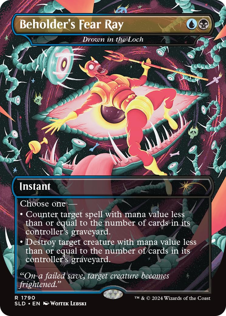 Foto 3 pulgar | Trading Card Magic The Gathering Secret Lair X D&d Xanathar - Venta Internacional.