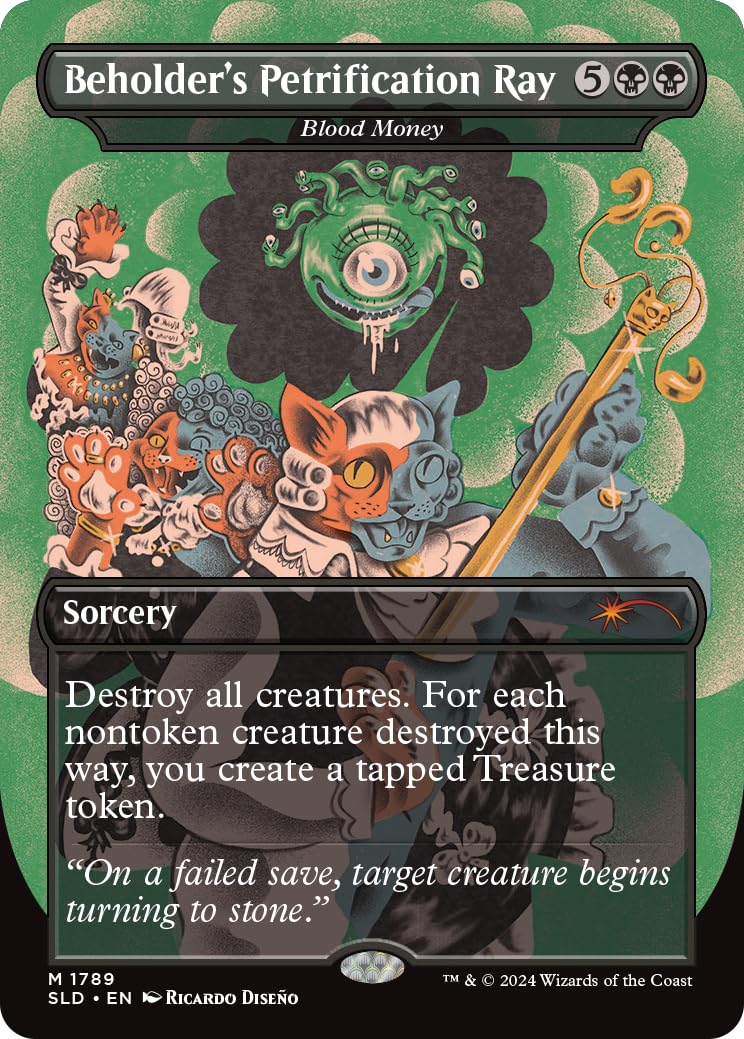 Foto 4 pulgar | Trading Card Magic The Gathering Secret Lair X D&d Xanathar - Venta Internacional.