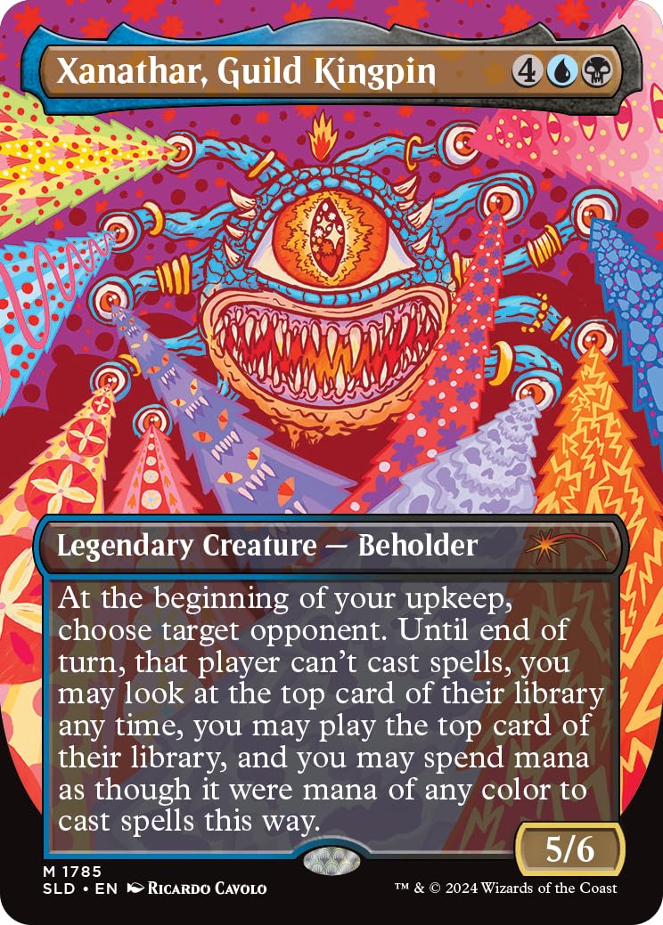 Foto 8 pulgar | Trading Card Magic The Gathering Secret Lair X D&d Xanathar - Venta Internacional.