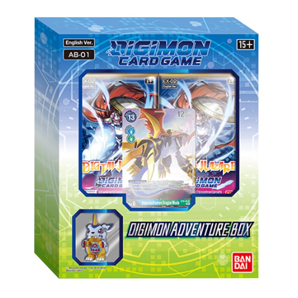 Foto 2 pulgar | Juego de Cartas Bandai Digimon : Adventure Box AB-01 6+ - Venta Internacional