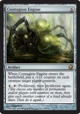 Foto 1 | Carta Contagion Engine de Card Magic: The Gathering - Venta Internacional